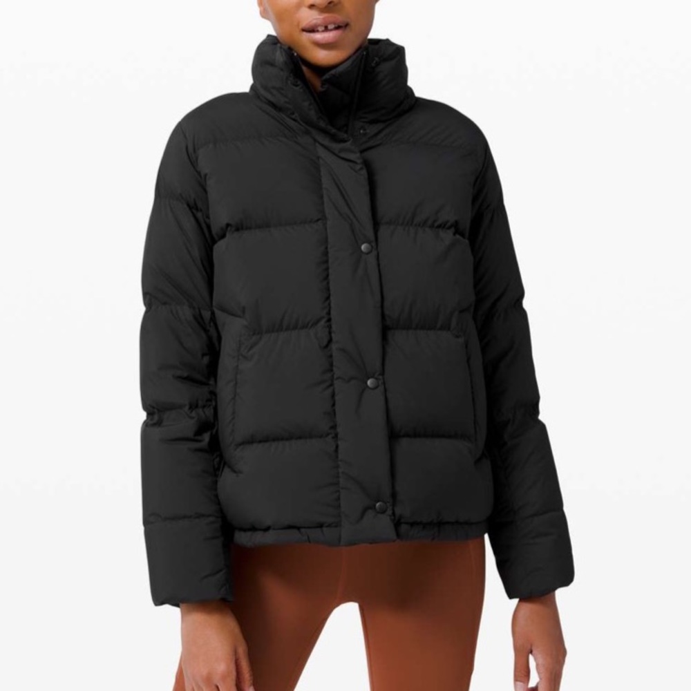NWT Wunder Puff Jacket in Black